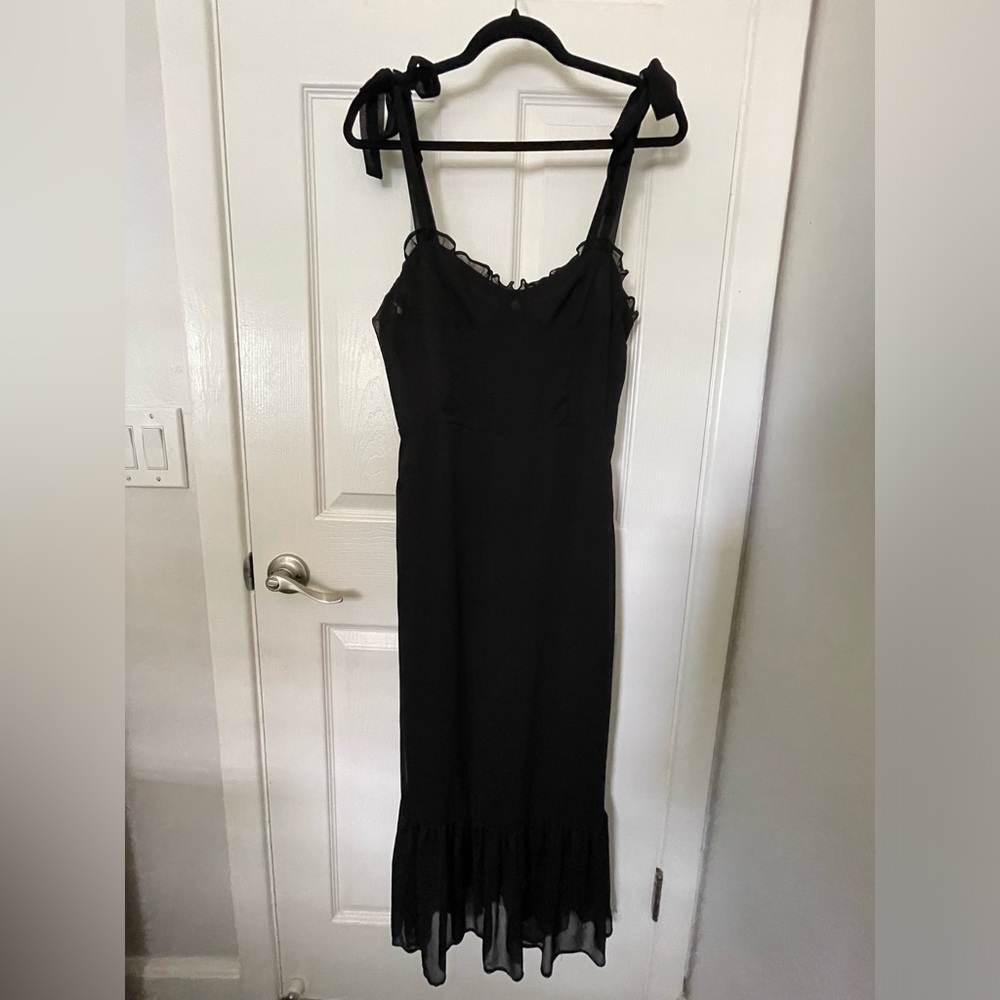 Black Sheer Dress